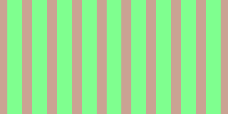 #00ff21 (50%), #caa393 vertical lines, thirty-five pixels wide, fifty-two pixels apart