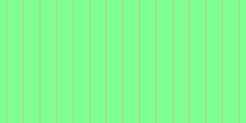 #00ff21 (50%), #eba393 vertical lines, two pixels wide, fifty-two pixels apart