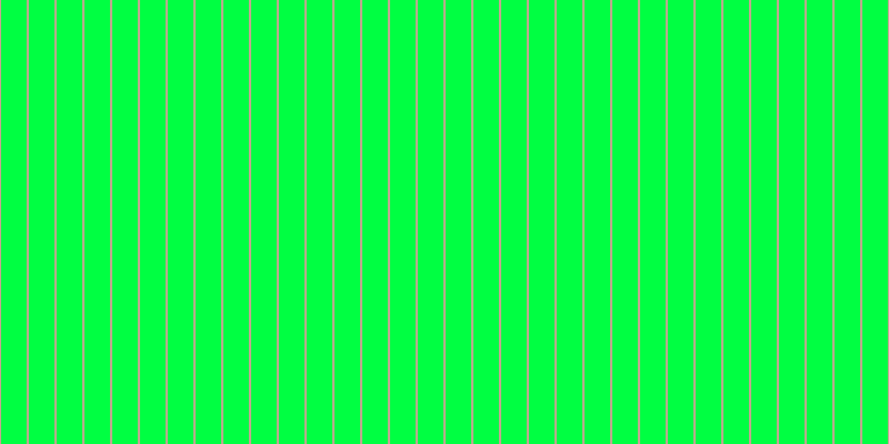 #00ff42, #caa393 vertical lines, two pixels wide, twenty-three pixels apart