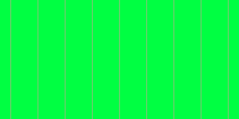 #00ff42, #caa393 vertical lines, two pixels wide, eighty-nine pixels apart