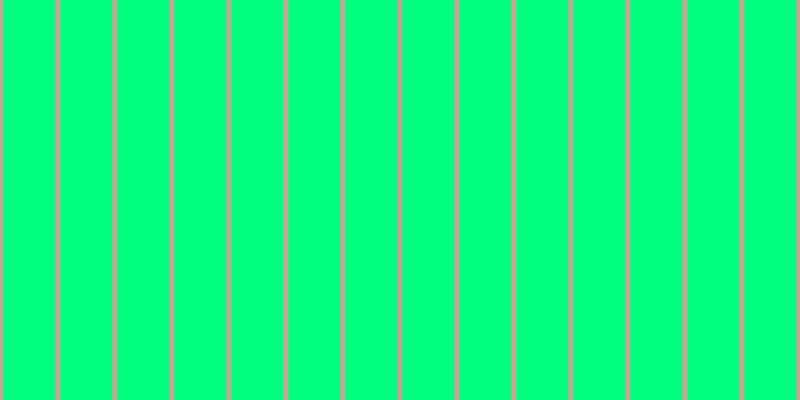 Spring green, #caa393 vertical lines, five pixels wide, fifty-two pixels apart