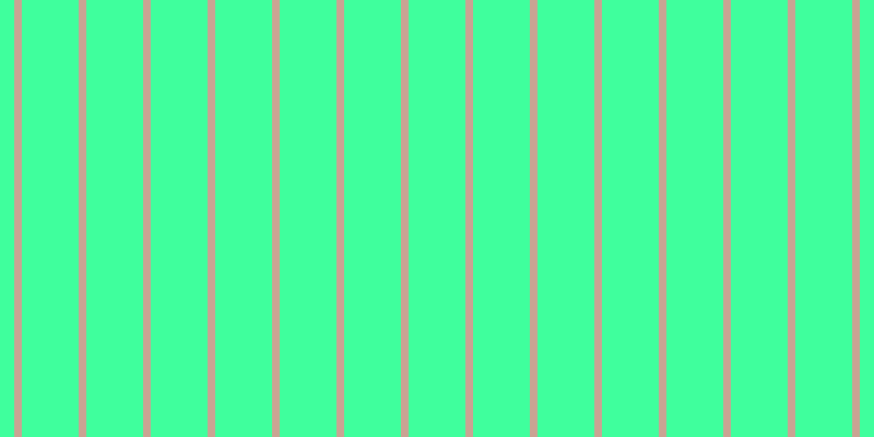 Spring green (75%), #caa393 vertical lines, seven pixels wide, fifty-two pixels apart