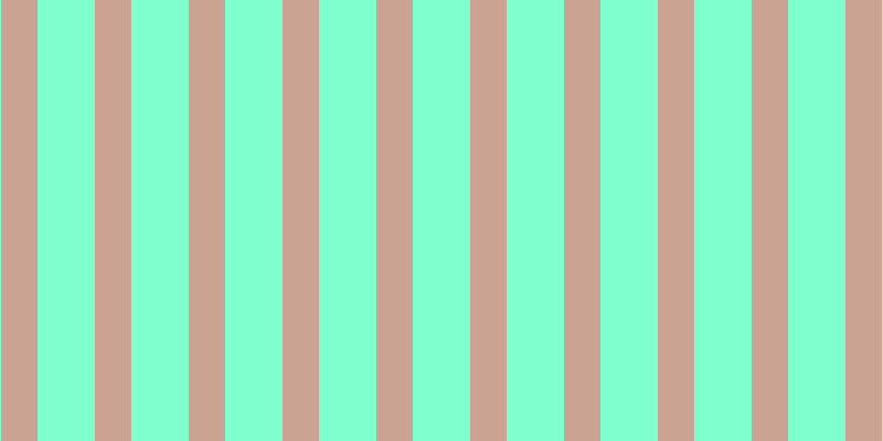 #00ffa0 (50%), #caa393 vertical lines, thirty-three pixels wide, fifty-two pixels apart