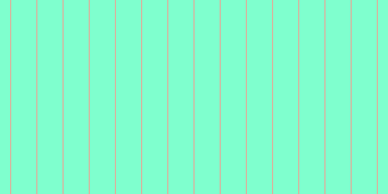 #00ffa0 (50%), #eba393 vertical lines, two pixels wide, fifty-two pixels apart