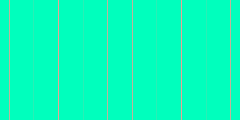 #00ffbd, #eba393 vertical lines, two pixels wide, eighty pixels apart