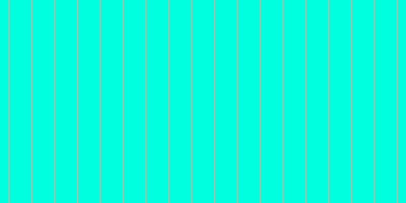 #00ffde, #eba393 vertical lines, two pixels wide, forty-three pixels apart