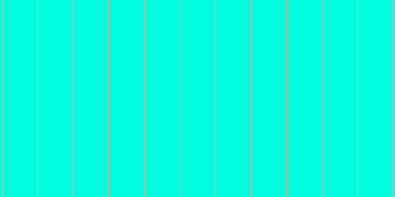 #00ffde, #eba393 vertical lines, two pixels wide, seventy pixels apart