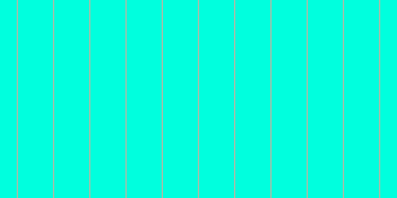 #00ffde, #eba393 vertical lines, two pixels wide, seventy-one pixels apart
