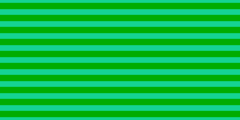 #01ac01, #15d393 horizontal lines, nineteen pixels wide, twenty-one pixels apart