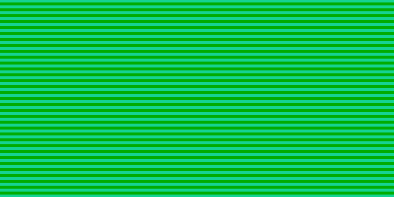 #01ac01, #15d393 horizontal lines, six pixels wide, six pixels apart