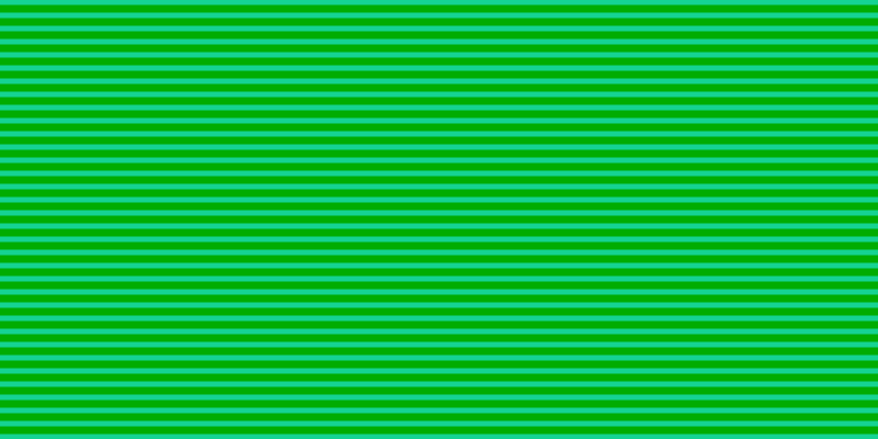 #01ac01, #15d393 horizontal lines, five pixels wide, seven pixels apart