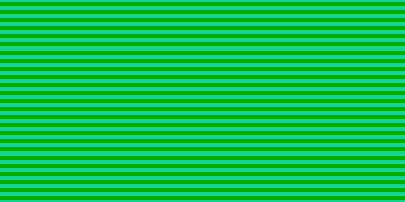 #01ac01, #15d393 horizontal lines, eight pixels wide, eight pixels apart