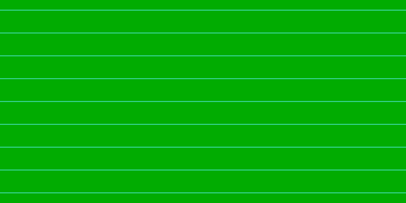 #01ac01, #36d393 horizontal lines, two pixels wide, forty-three pixels apart