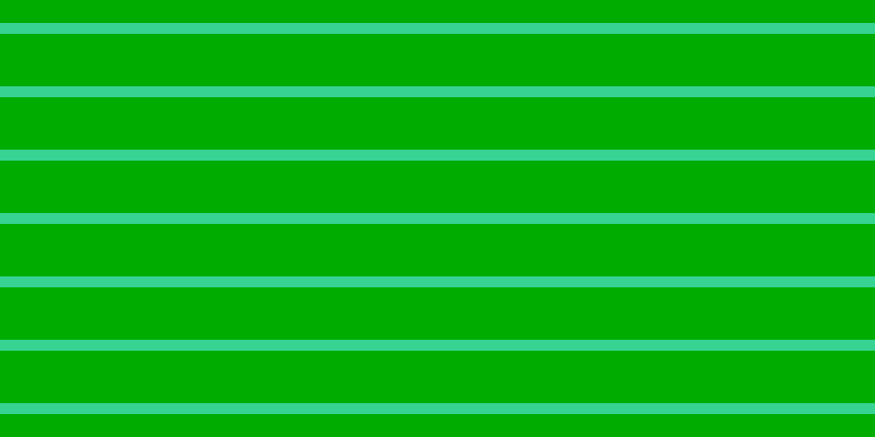 #01ac01, #36d393 horizontal lines, ten pixels wide, forty-eight pixels apart