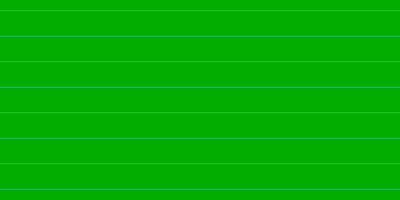 #01ac01, #36d393 horizontal lines, one pixels wide, fifty pixels apart