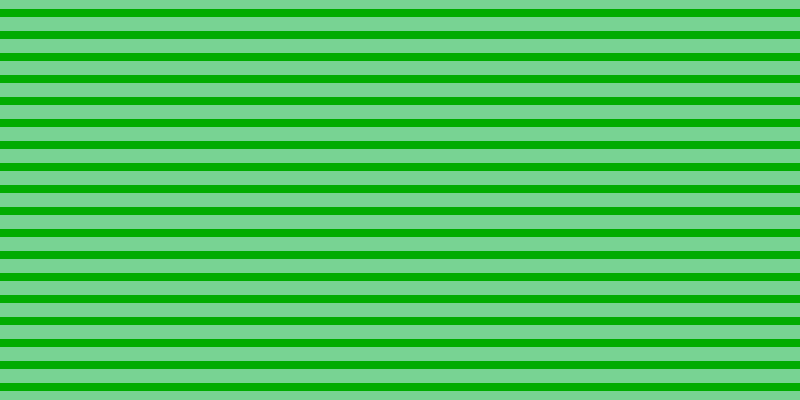 #01ac01, #78d393 horizontal lines, fourteen pixels wide, eight pixels apart