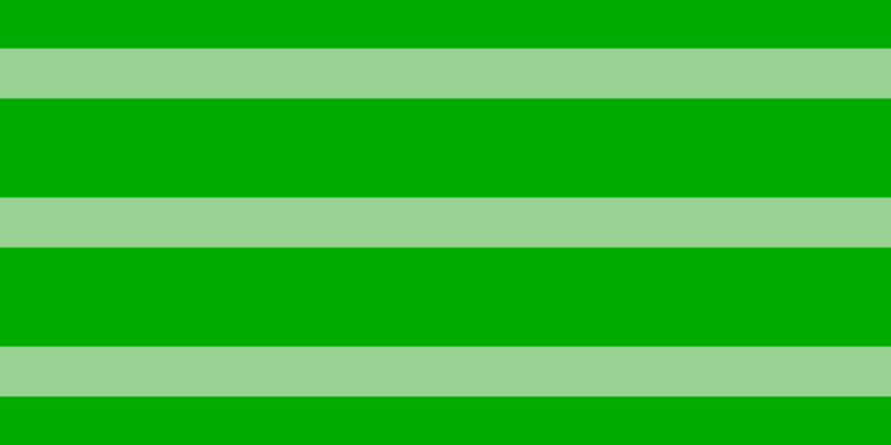 #01ac01, #99d393 horizontal lines, forty-five pixels wide, eighty-nine pixels apart