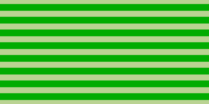 #01ac01, #bad393 horizontal lines, twenty-three pixels wide, twenty-six pixels apart
