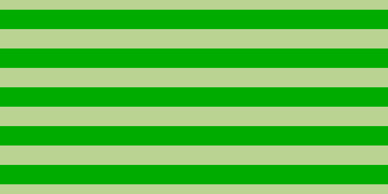 #01ac01, #bad393 horizontal lines, forty pixels wide, forty pixels apart