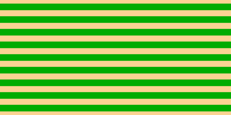#01ac01, #fcd393 horizontal lines, twenty-one pixels wide, twenty-three pixels apart