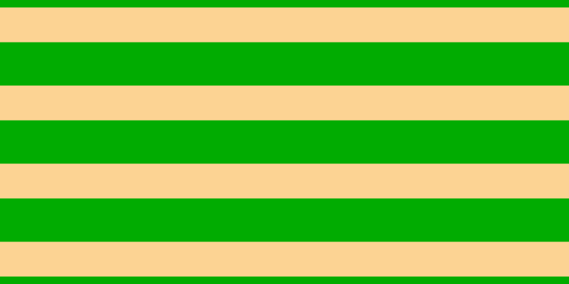 #01ac01, #fcd393 horizontal lines, forty-nine pixels wide, sixty-one pixels apart