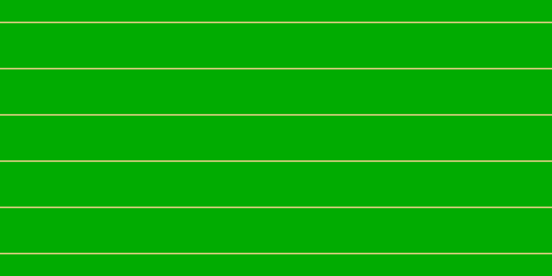 #01ac01, #fcd393 horizontal lines, two pixels wide, sixty-five pixels apart