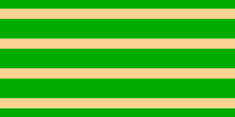 #01ac01, #fcd393 horizontal lines, thirty-five pixels wide, sixty-seven pixels apart