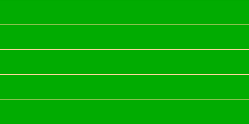 #01ac01, #fcd393 horizontal lines, two pixels wide, seventy-eight pixels apart