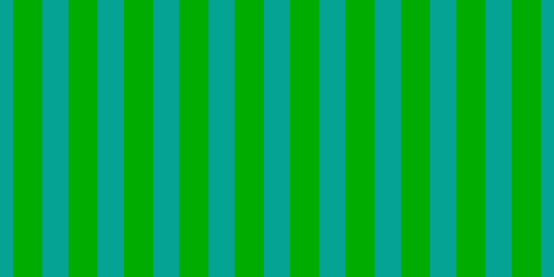 #01ac01, #04a393 vertical lines, thirty-eight pixels wide, forty-two pixels apart