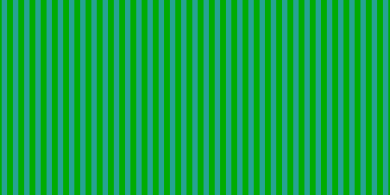 #01ac01, #25a393 vertical lines, eleven pixels wide, twelve pixels apart