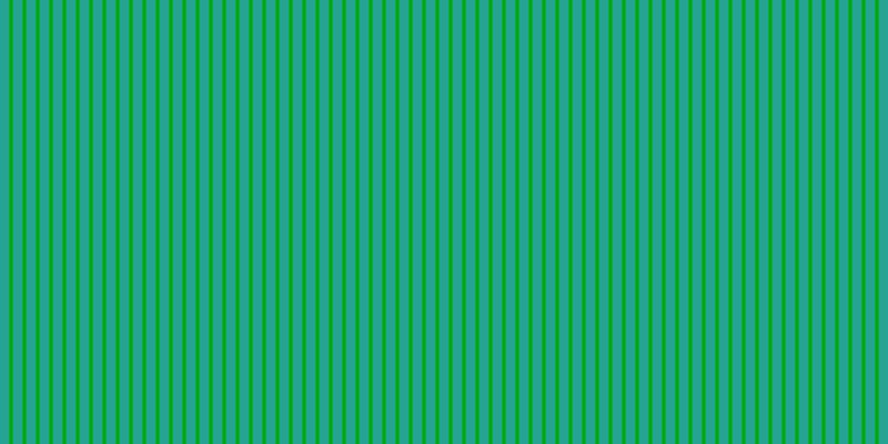 #01ac01, #25a393 vertical lines, nine pixels wide, three pixels apart