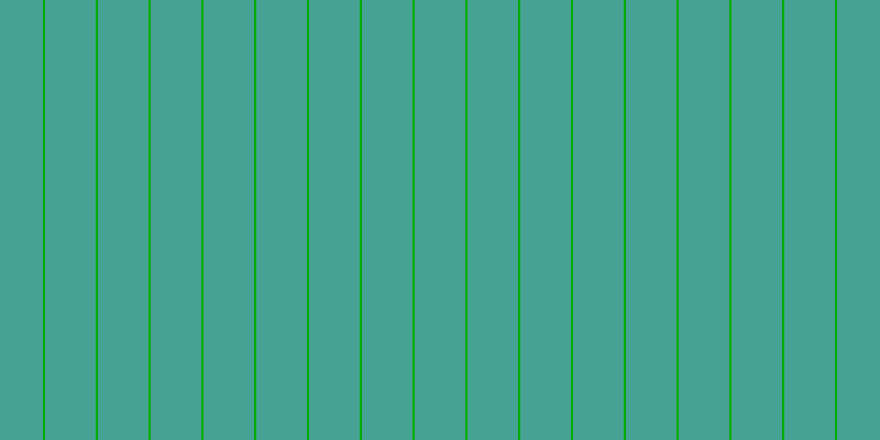 #01ac01, #46a393 vertical lines, forty-six pixels wide, two pixels apart