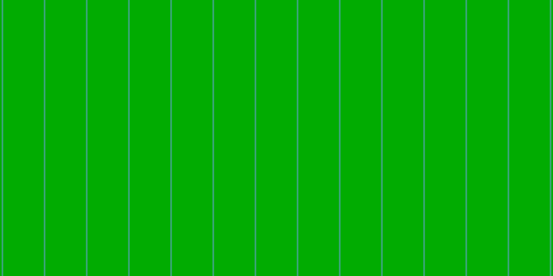 #01ac01, #46a393 vertical lines, two pixels wide, fifty-nine pixels apart