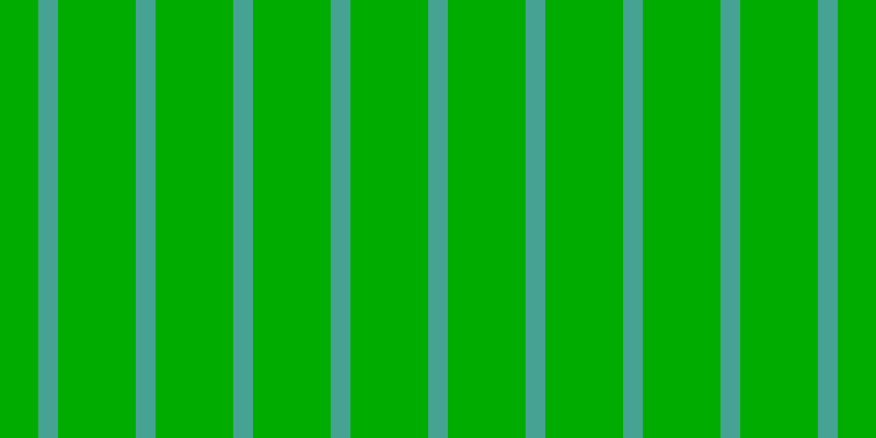 #01ac01, #46a393 vertical lines, eighteen pixels wide, seventy-one pixels apart