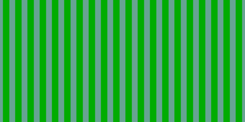 #01ac01, #67a393 vertical lines, nineteen pixels wide, twenty-one pixels apart