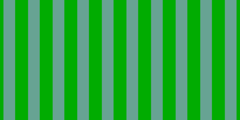 #01ac01, #67a393 vertical lines, thirty-nine pixels wide, forty-three pixels apart