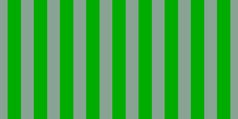 #01ac01, #88a393 vertical lines, forty-three pixels wide, forty-five pixels apart