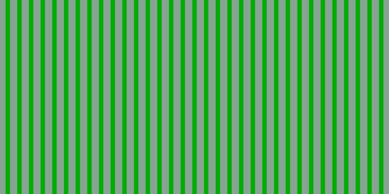 #01ac01, #88a393 vertical lines, fifteen pixels wide, nine pixels apart