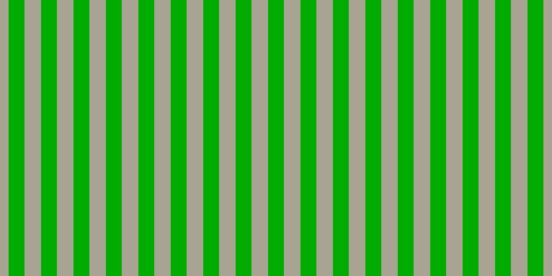 #01ac01, #a9a393 vertical lines, twenty-four pixels wide, twenty-three pixels apart