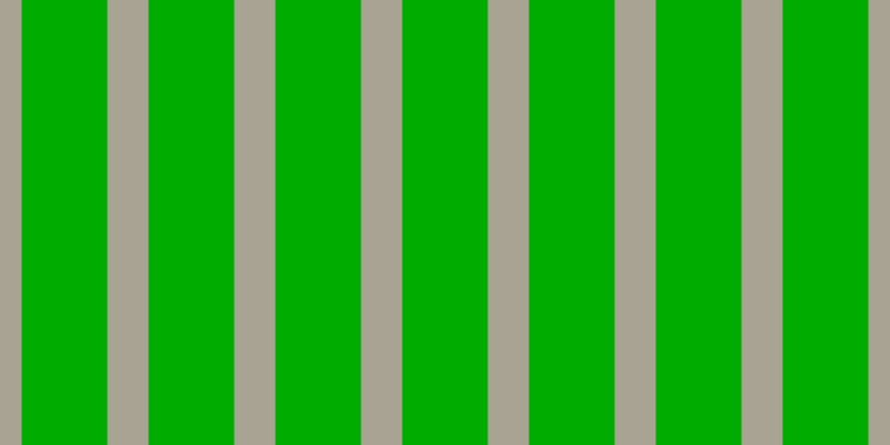 #01ac01, #a9a393 vertical lines, thirty-seven pixels wide, seventy-seven pixels apart
