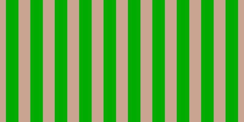 #01ac01, #caa393 vertical lines, thirty-nine pixels wide, forty-one pixels apart