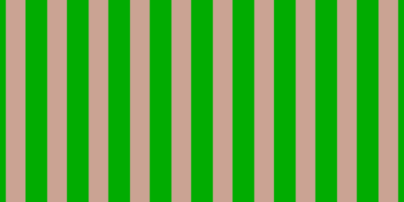 #01ac01, #caa393 vertical lines, thirty-nine pixels wide, forty-three pixels apart