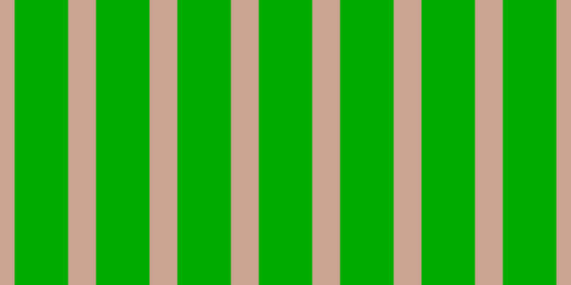 #01ac01, #caa393 vertical lines, thirty-nine pixels wide, seventy-five pixels apart