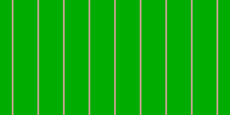 #01ac01, #caa393 vertical lines, six pixels wide, eighty-three pixels apart