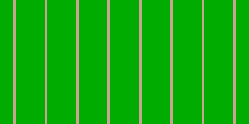 #01ac01, #caa393 vertical lines, nine pixels wide, ninety-two pixels apart