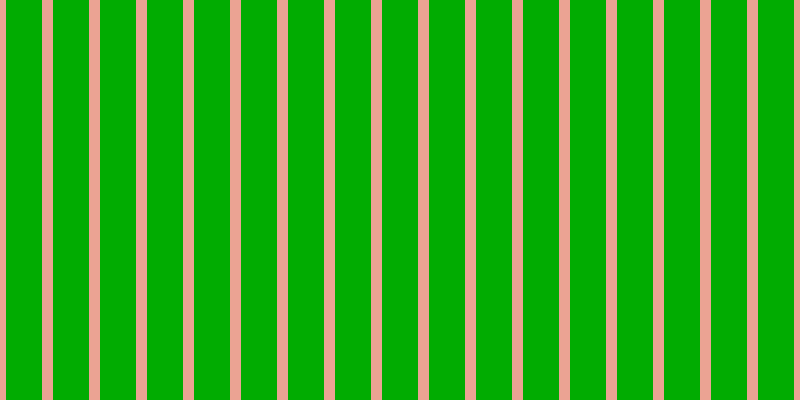 #01ac01, #eba393 vertical lines, eleven pixels wide, thirty-six pixels apart
