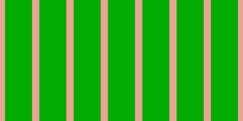 #01ac01, #eba393 vertical lines, twenty-four pixels wide, eighty-nine pixels apart