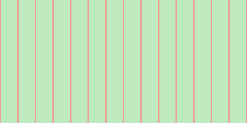 #01ac01 (25%), #eba393 vertical lines, five pixels wide, fifty-two pixels apart