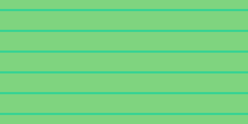 #01ac01 (50%), #36d393 horizontal lines, seven pixels wide, sixty pixels apart