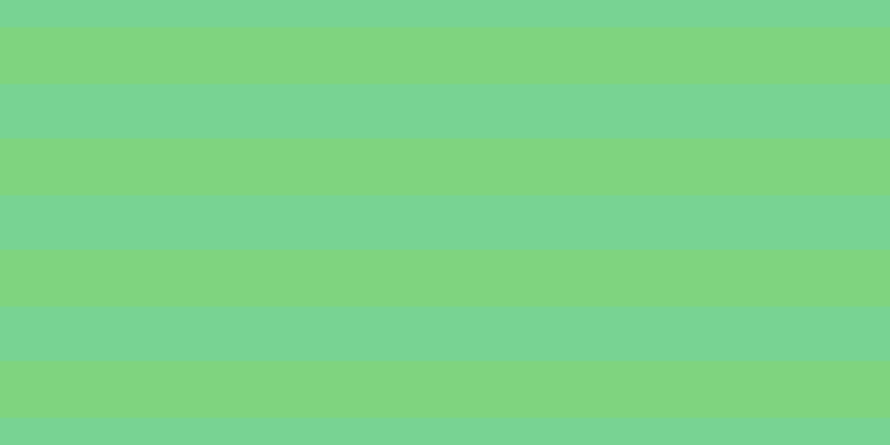 #01ac01 (50%), #78d393 horizontal lines, forty-nine pixels wide, fifty-one pixels apart